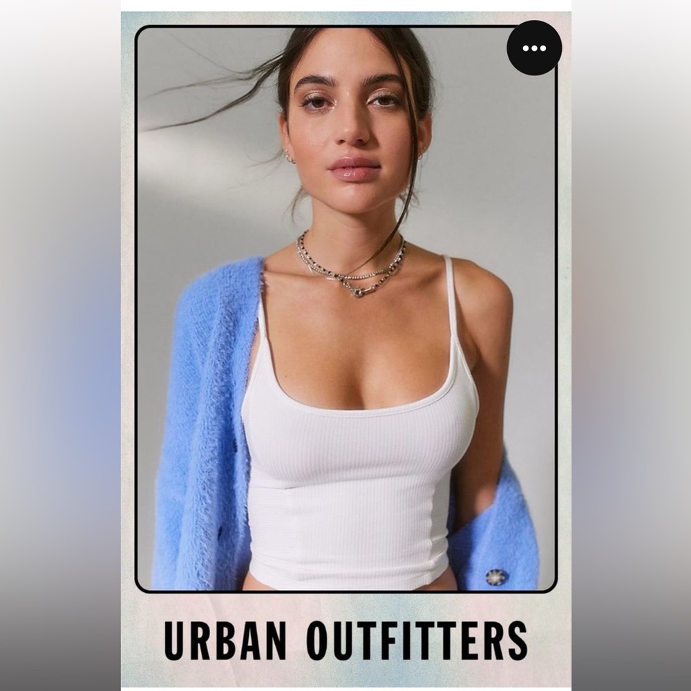 cropped cami from urban